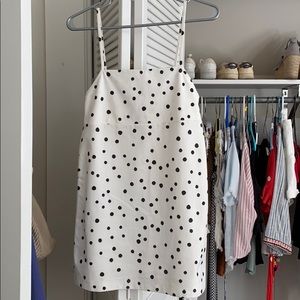 Zara polka dot dress